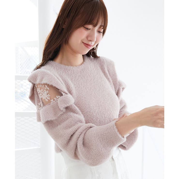 Ladyフリルシャギーニット | MAJESTIC LEGON  | 詳細画像26 