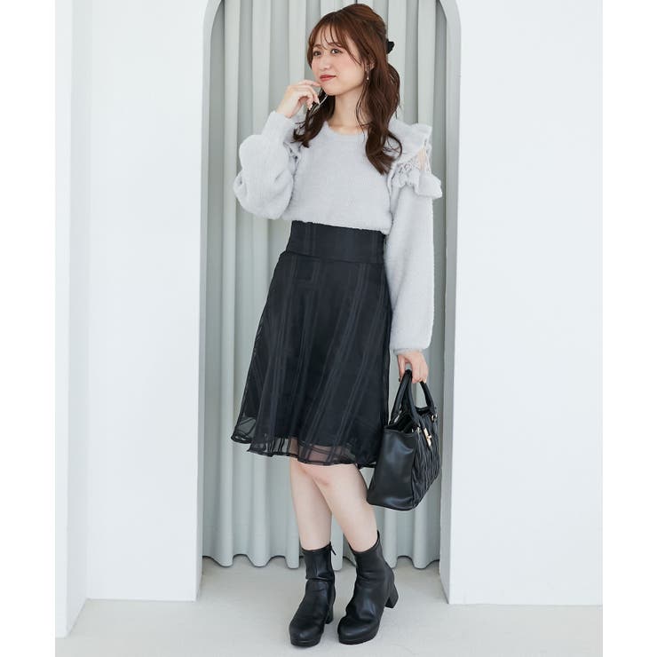 Ladyフリルシャギーニット | MAJESTIC LEGON  | 詳細画像29 