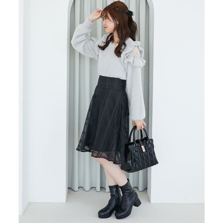 Ladyフリルシャギーニット | MAJESTIC LEGON  | 詳細画像30 