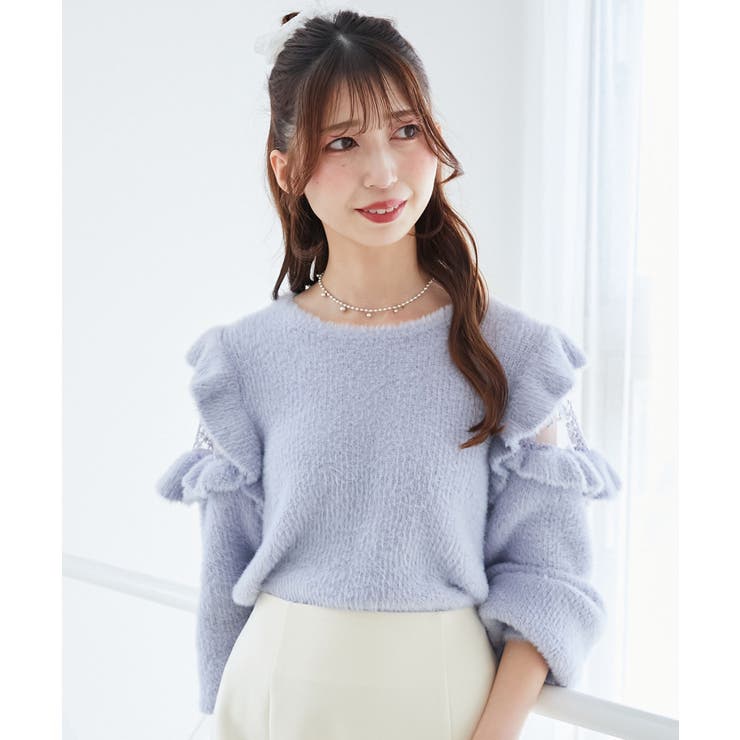 Ladyフリルシャギーニット | MAJESTIC LEGON  | 詳細画像39 