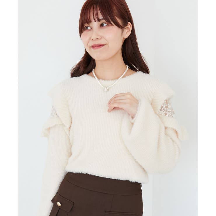 Ladyフリルシャギーニット | MAJESTIC LEGON  | 詳細画像6 