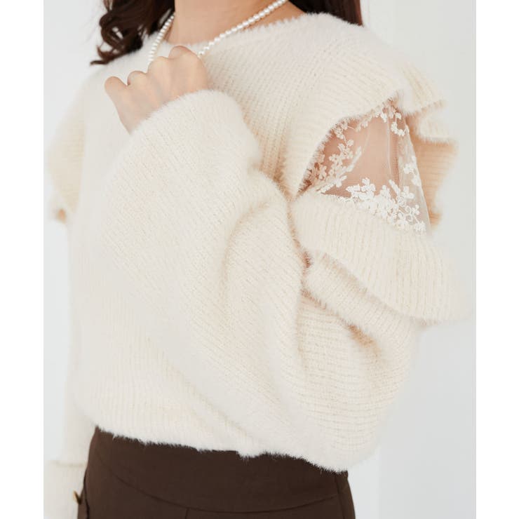 Ladyフリルシャギーニット | MAJESTIC LEGON  | 詳細画像9 