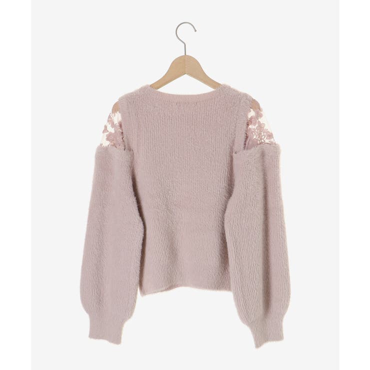 ショルダーレースシャギーニット | MAJESTIC LEGON  | 詳細画像48 