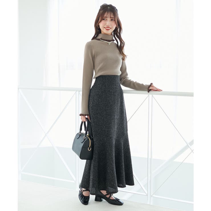 プチフリルタートルニット | MAJESTIC LEGON  | 詳細画像20 