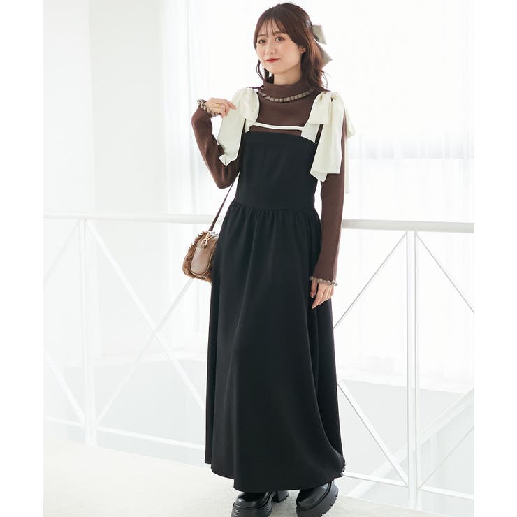 プチフリルタートルニット | MAJESTIC LEGON  | 詳細画像26 