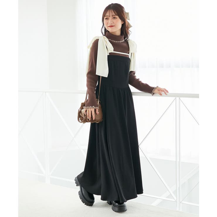 プチフリルタートルニット | MAJESTIC LEGON  | 詳細画像27 