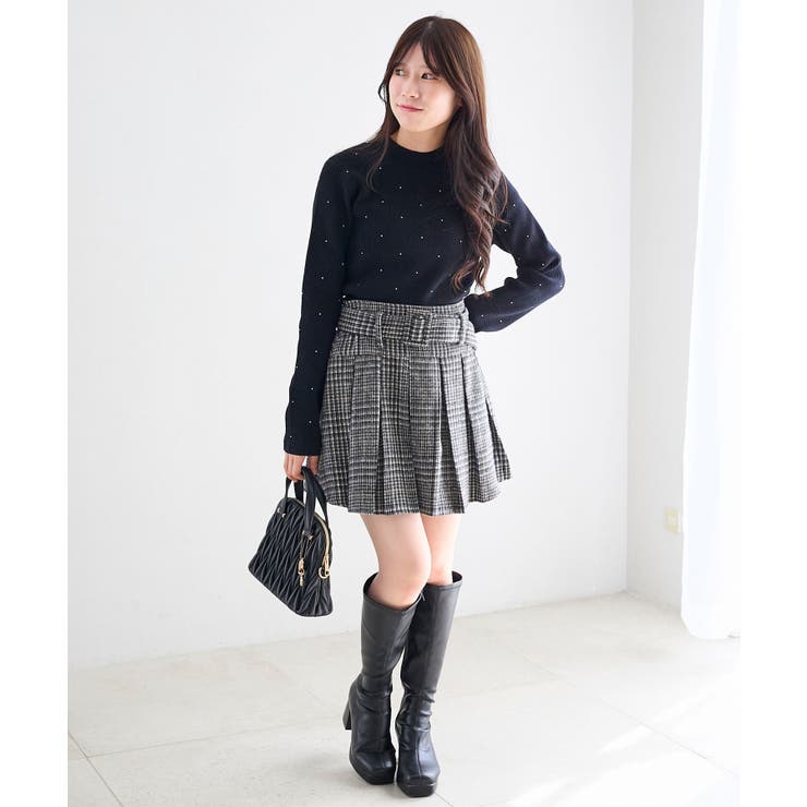 キラキラハイネックニット | MAJESTIC LEGON  | 詳細画像22 