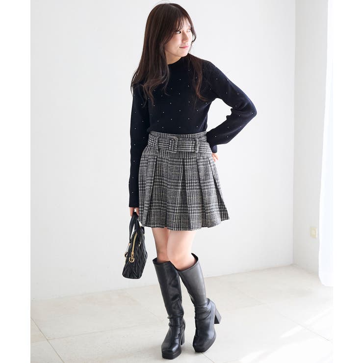 キラキラハイネックニット | MAJESTIC LEGON  | 詳細画像23 