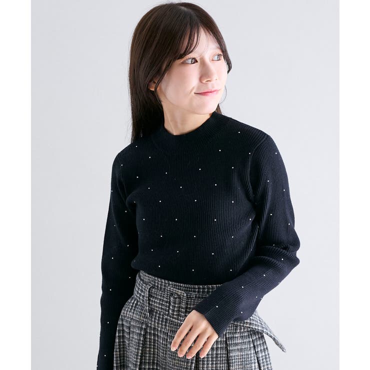 キラキラハイネックニット | MAJESTIC LEGON  | 詳細画像25 