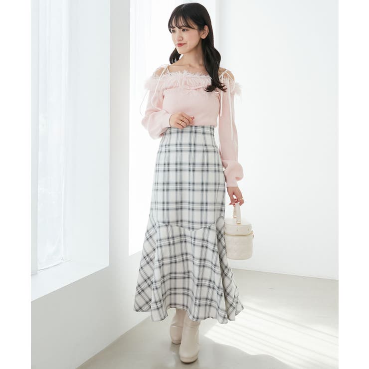 チェーン付きフェイクファーニット | MAJESTIC LEGON  | 詳細画像12 