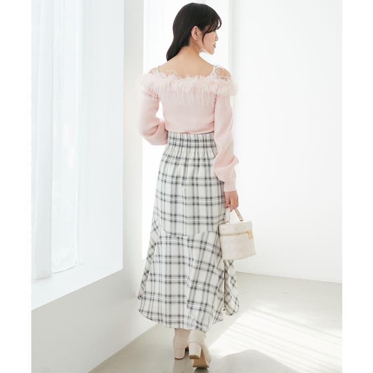 チェーン付きフェイクファーニット | MAJESTIC LEGON  | 詳細画像14 