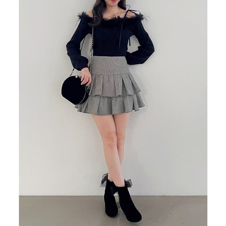 チェーン付きフェイクファーニット | MAJESTIC LEGON  | 詳細画像26 