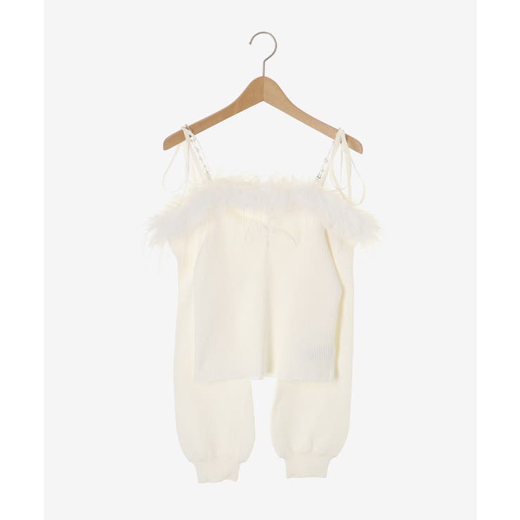 チェーン付きフェイクファーニット | MAJESTIC LEGON  | 詳細画像29 