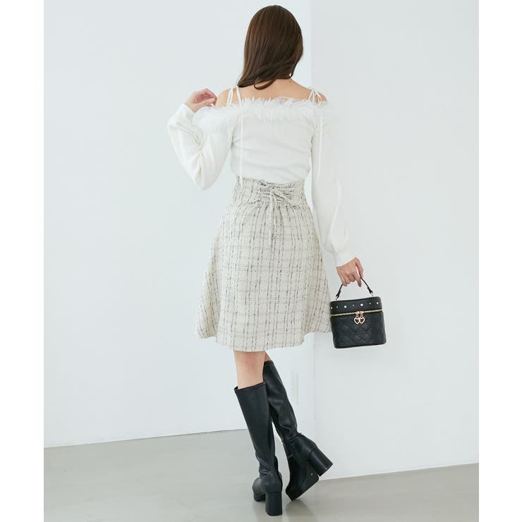 チェーン付きフェイクファーニット | MAJESTIC LEGON  | 詳細画像5 