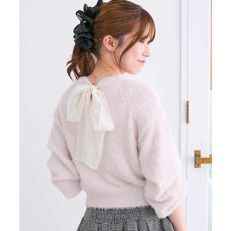 ◎バックリボンシャギーニット | MAJESTIC LEGON  | 詳細画像17 