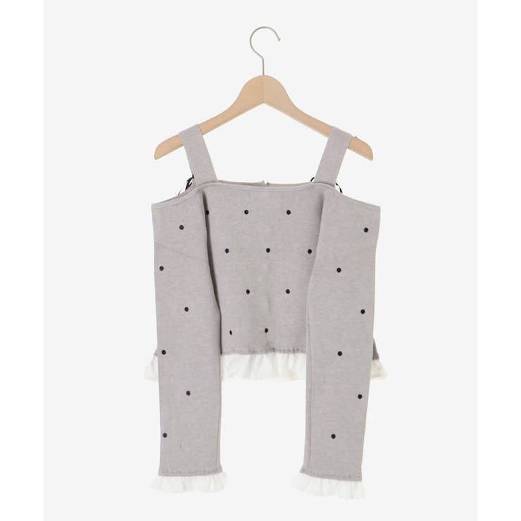 2wayリボンドット肩あきニット | MAJESTIC LEGON  | 詳細画像27 