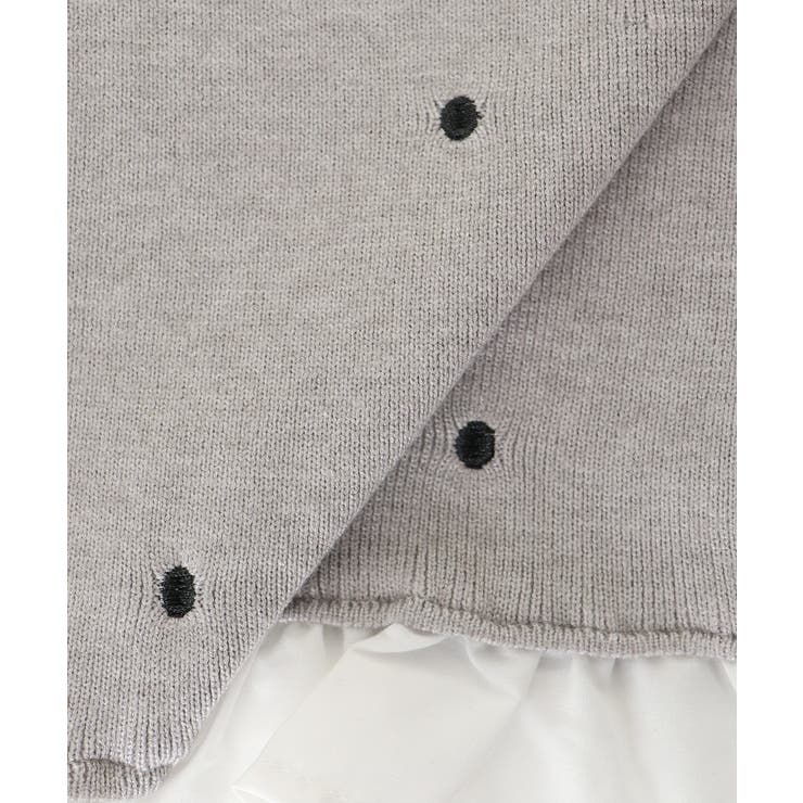 2wayリボンドット肩あきニット | MAJESTIC LEGON  | 詳細画像32 