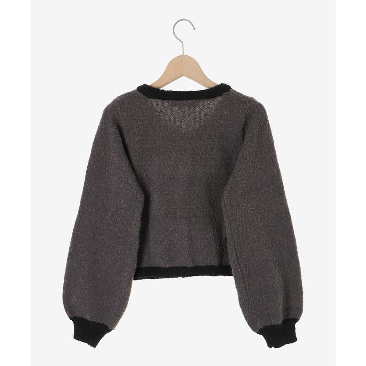 キラキラベロアリボンカーディガン | MAJESTIC LEGON  | 詳細画像25 