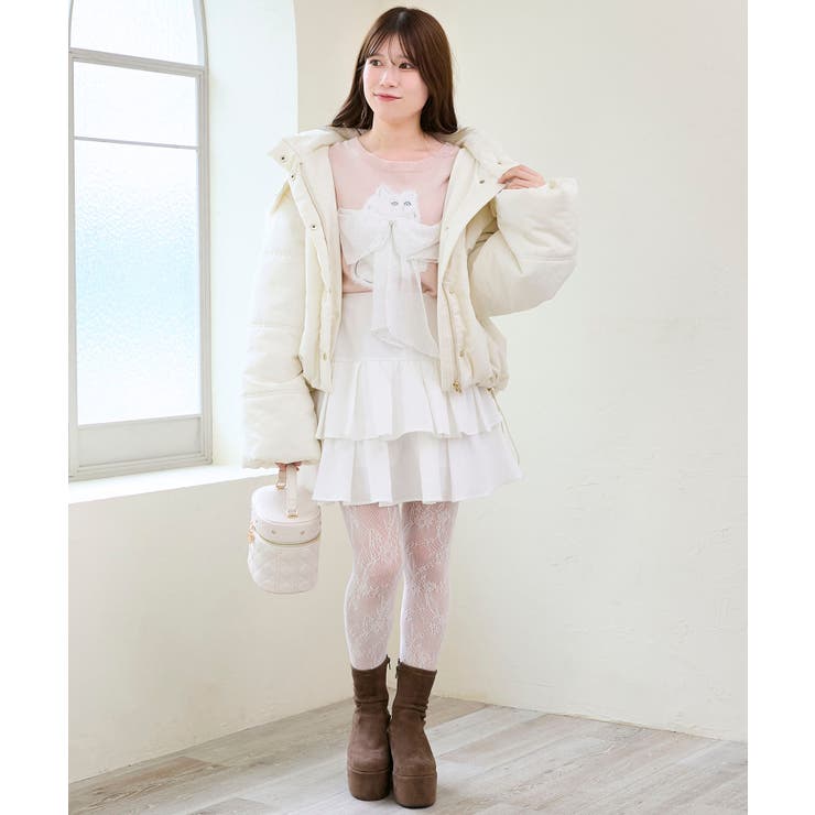 ふわふわLadycatリボンニット | MAJESTIC LEGON  | 詳細画像11 