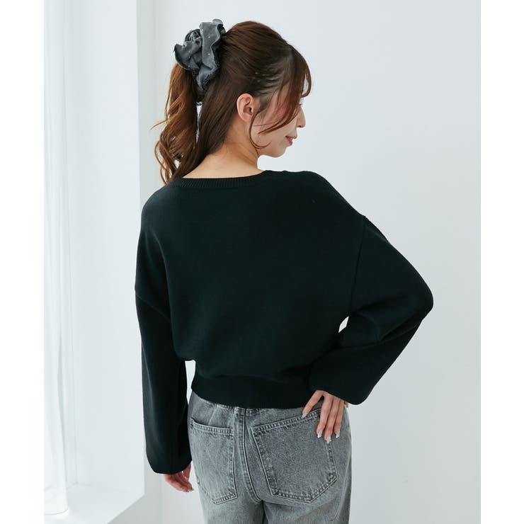 ふわふわLadycatリボンニット | MAJESTIC LEGON  | 詳細画像35 