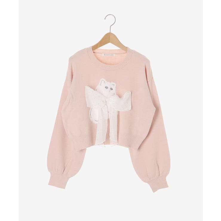 ふわふわLadycatリボンニット | MAJESTIC LEGON  | 詳細画像39 