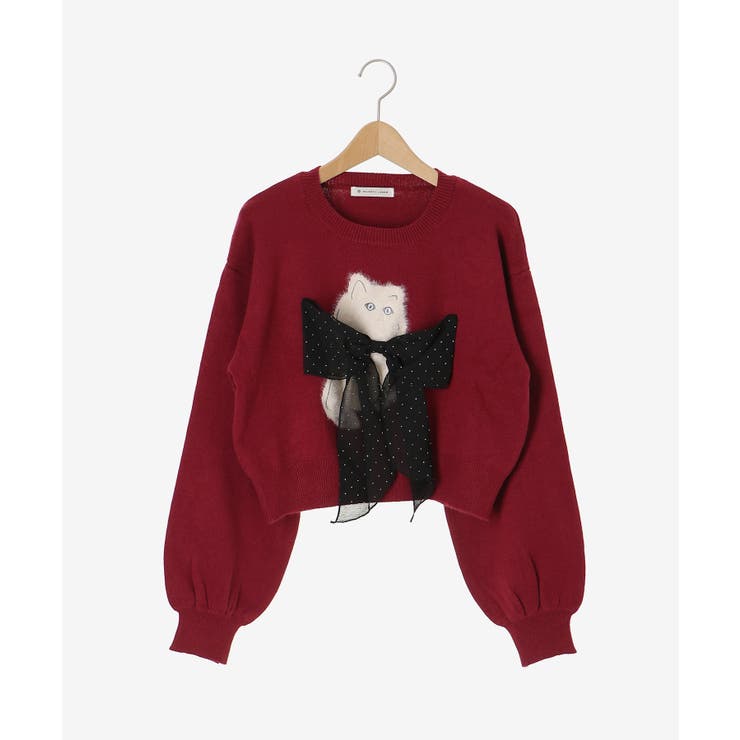 ふわふわLadycatリボンニット | MAJESTIC LEGON  | 詳細画像40 