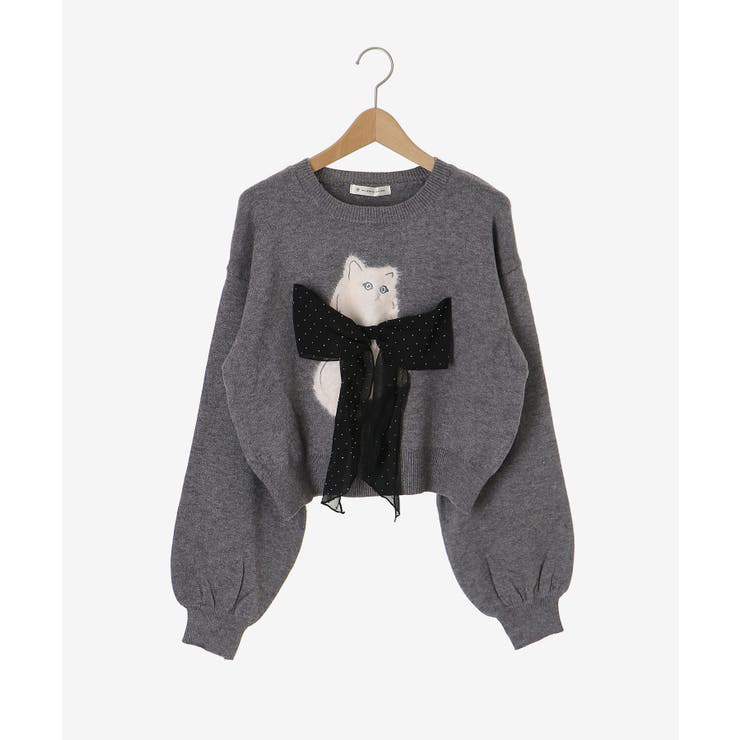 ふわふわLadycatリボンニット | MAJESTIC LEGON  | 詳細画像41 