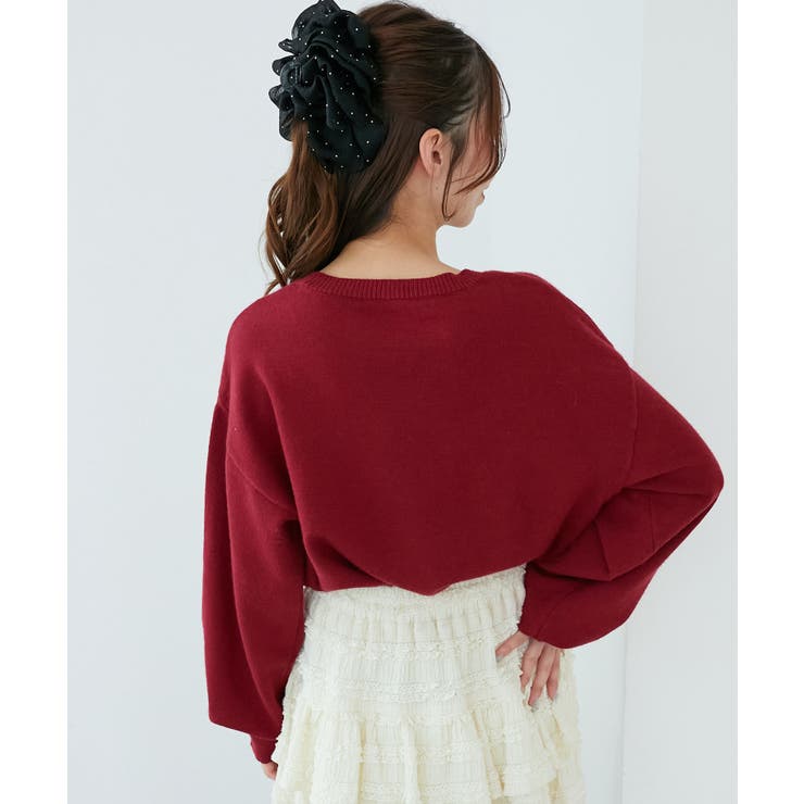 ふわふわLadycatリボンニット | MAJESTIC LEGON  | 詳細画像9 