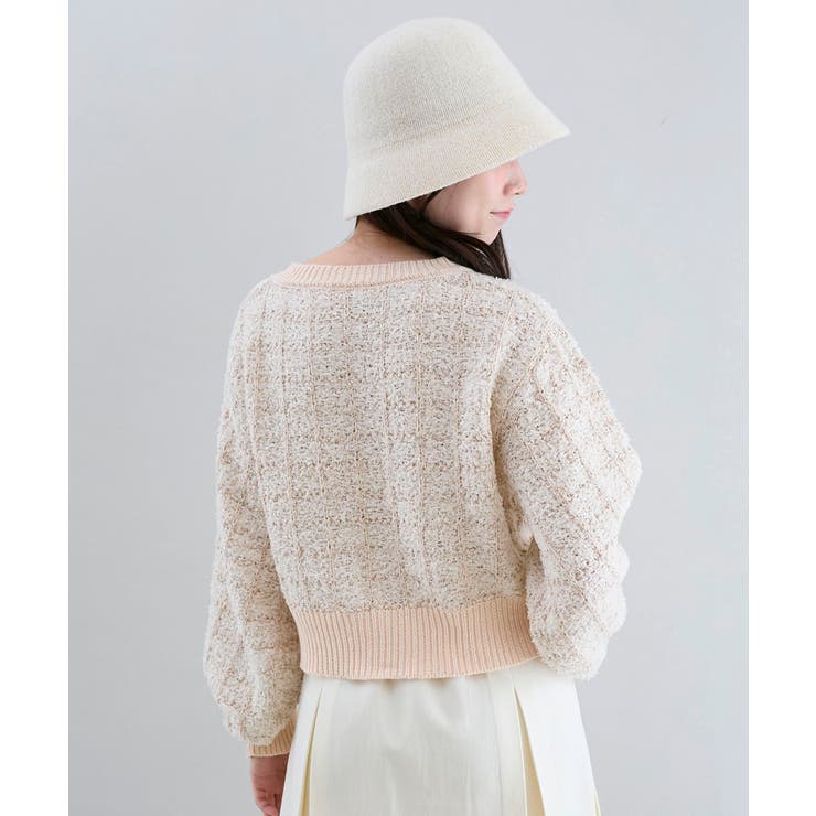 アソートボタンツイードニットカーデ | MAJESTIC LEGON  | 詳細画像11 