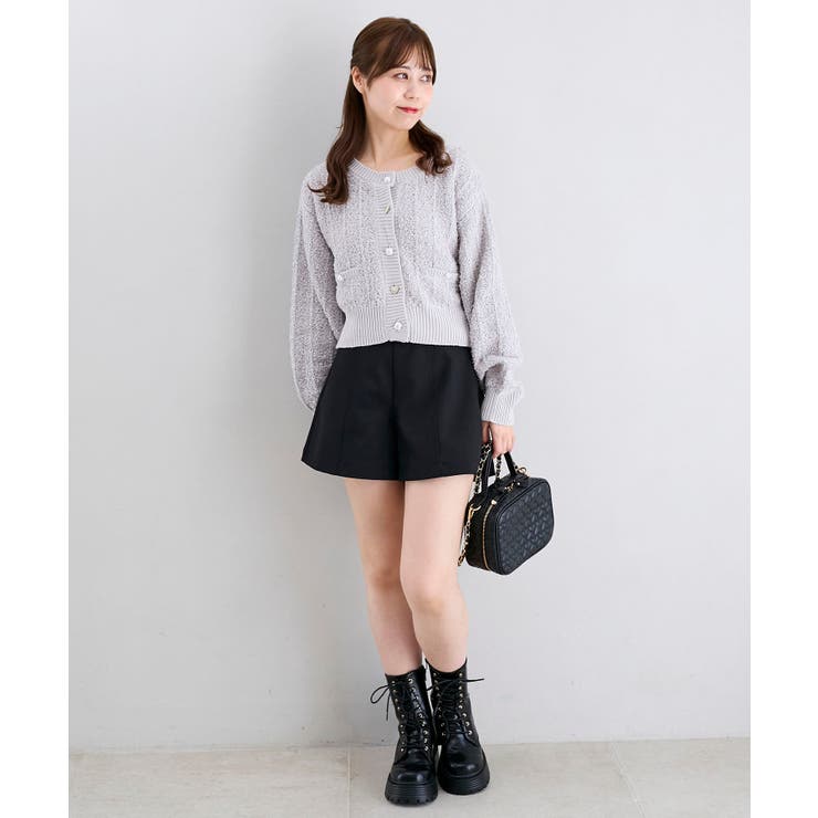 アソートボタンツイードニットカーデ | MAJESTIC LEGON  | 詳細画像13 