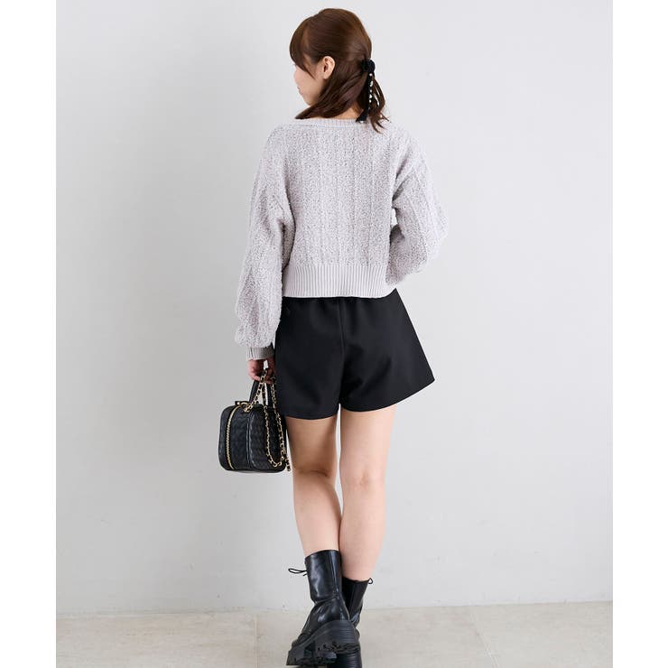 アソートボタンツイードニットカーデ | MAJESTIC LEGON  | 詳細画像15 