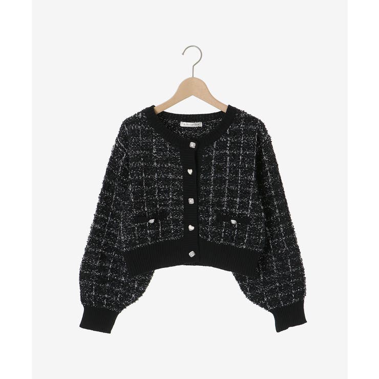 アソートボタンツイードニットカーデ | MAJESTIC LEGON  | 詳細画像30 