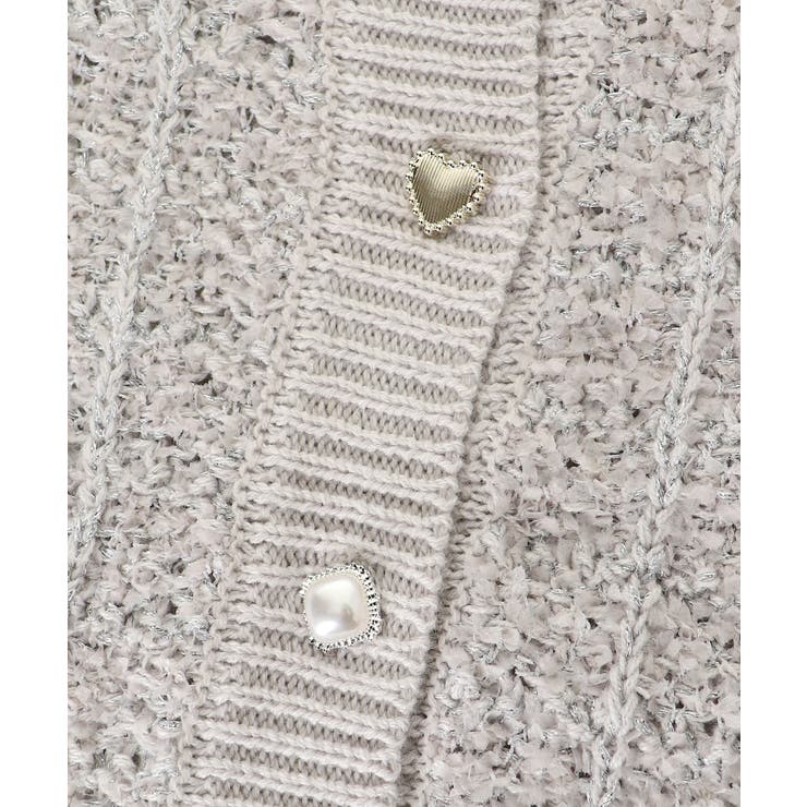 アソートボタンツイードニットカーデ | MAJESTIC LEGON  | 詳細画像34 