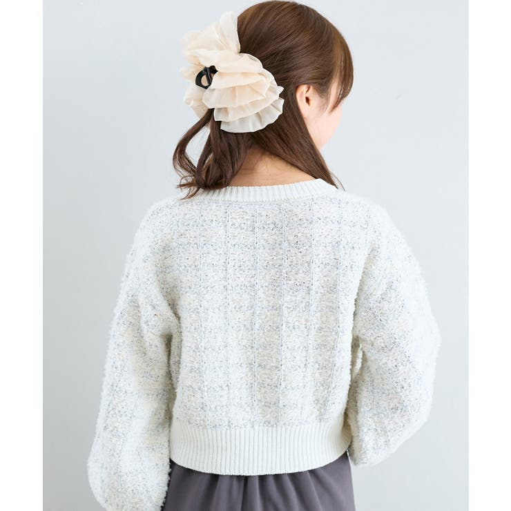 アソートボタンツイードニットカーデ | MAJESTIC LEGON  | 詳細画像6 