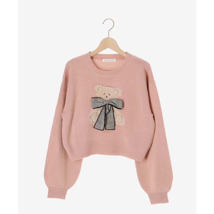 リボン付きくまちゃんニット | MAJESTIC LEGON  | 詳細画像39 