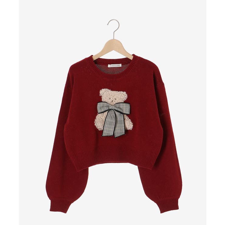 リボン付きくまちゃんニット | MAJESTIC LEGON  | 詳細画像40 