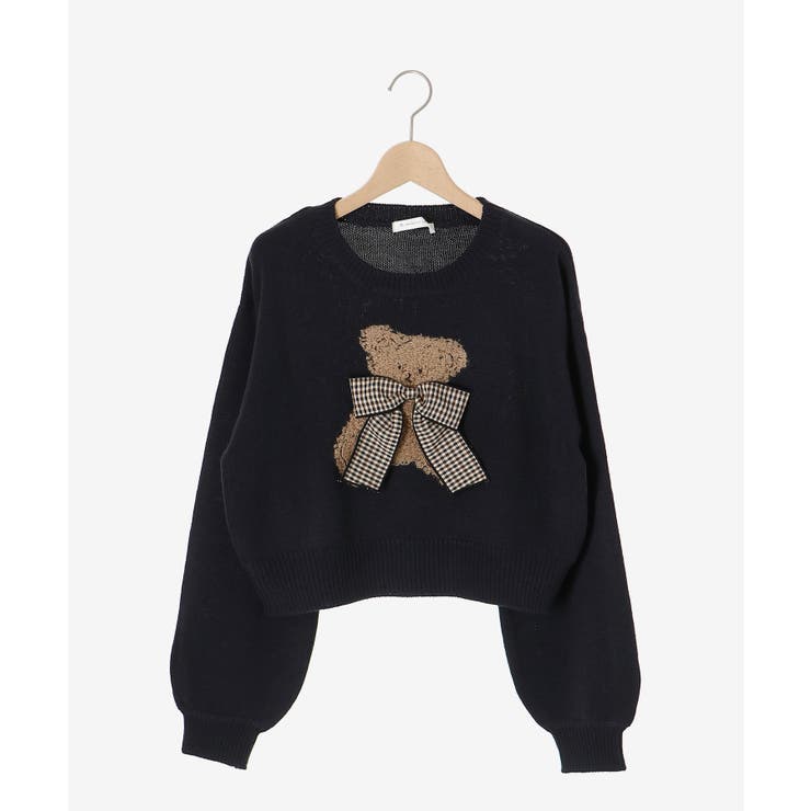 リボン付きくまちゃんニット | MAJESTIC LEGON  | 詳細画像41 