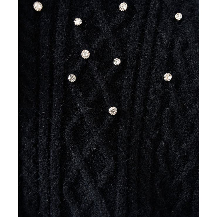 キラキラフード付きニットパーカー | MAJESTIC LEGON  | 詳細画像44 