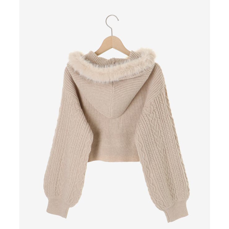 キラキラフード付きニットパーカー | MAJESTIC LEGON  | 詳細画像49 