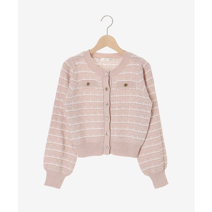 キラキラボタンツイードライクカーデ | MAJESTIC LEGON  | 詳細画像37 