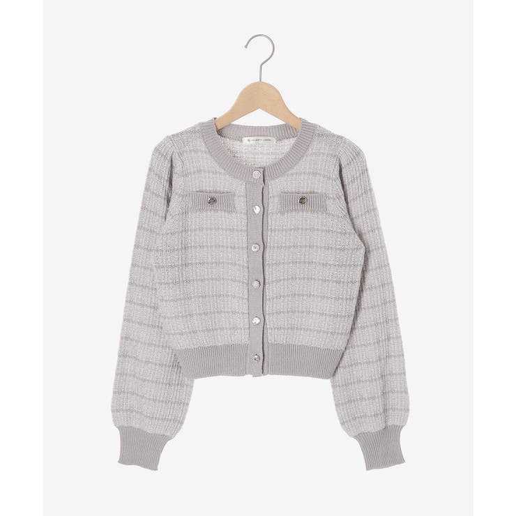 キラキラボタンツイードライクカーデ | MAJESTIC LEGON  | 詳細画像38 