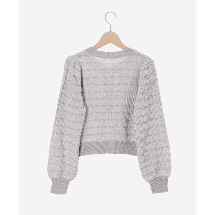 キラキラボタンツイードライクカーデ | MAJESTIC LEGON  | 詳細画像40 