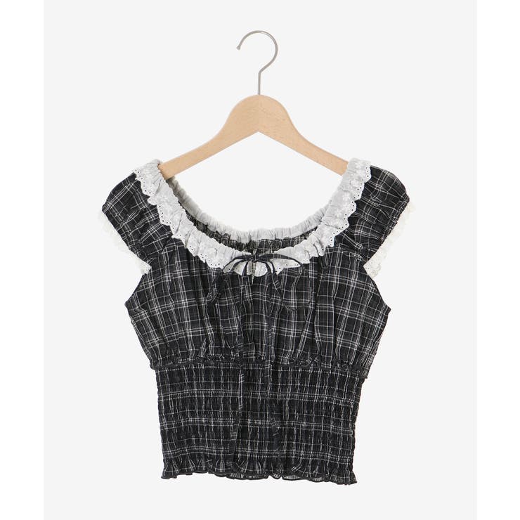 バイカラープチフリルブラウス | MAJESTIC LEGON  | 詳細画像27 