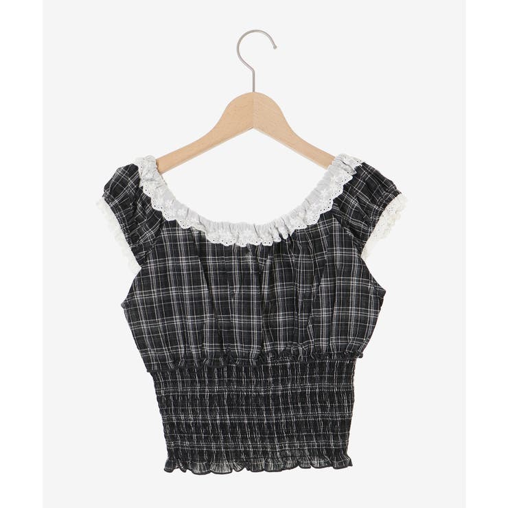 バイカラープチフリルブラウス | MAJESTIC LEGON  | 詳細画像29 