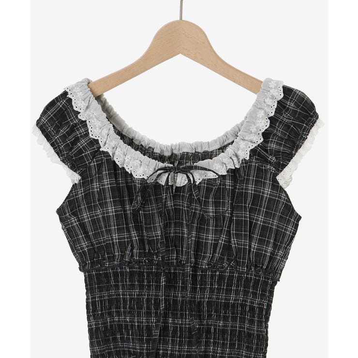 バイカラープチフリルブラウス | MAJESTIC LEGON  | 詳細画像30 