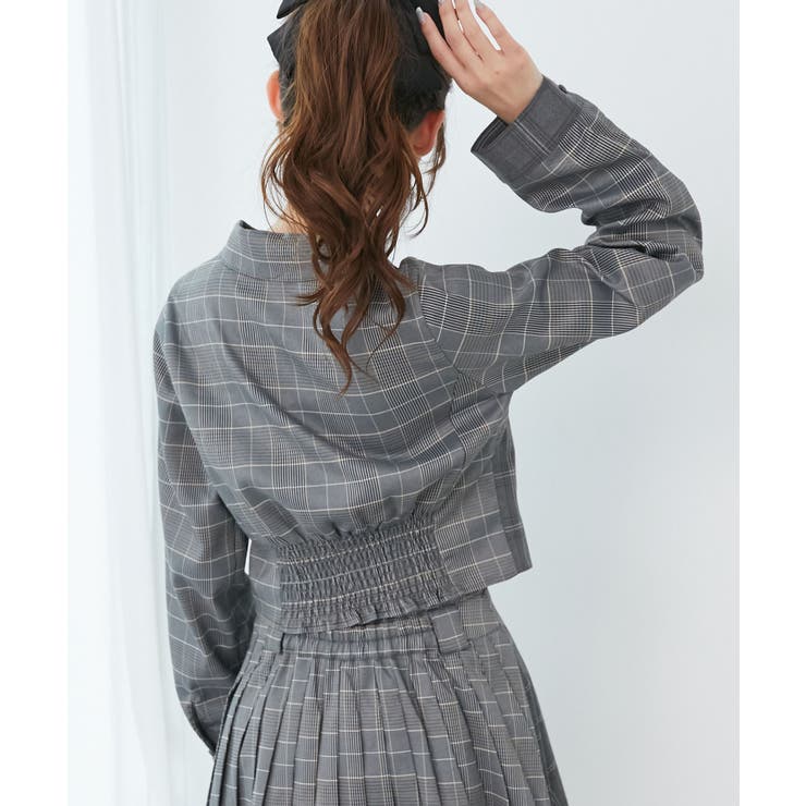 スイッチングパターンブラウス | MAJESTIC LEGON  | 詳細画像14 