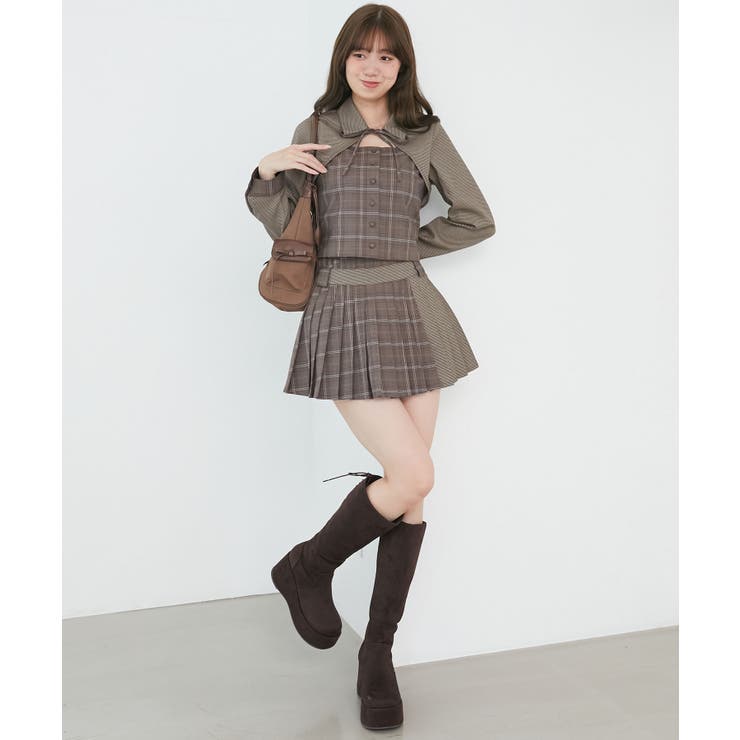 スイッチングパターンブラウス | MAJESTIC LEGON  | 詳細画像2 