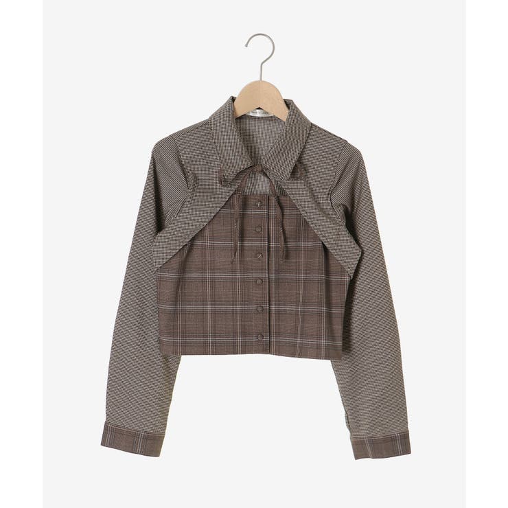 スイッチングパターンブラウス | MAJESTIC LEGON  | 詳細画像23 