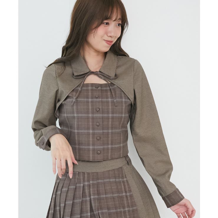 スイッチングパターンブラウス | MAJESTIC LEGON  | 詳細画像5 