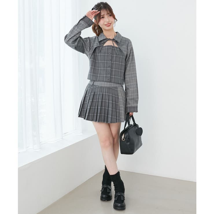 スイッチングパターンブラウス | MAJESTIC LEGON  | 詳細画像9 